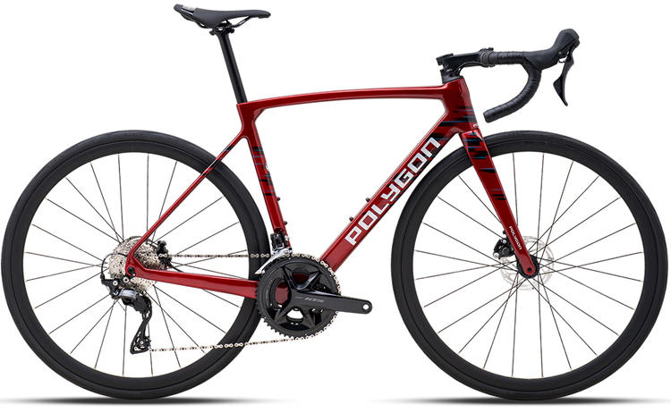 2025 Polygon Strattos S7 Disc - Shimano 105 Carbon Road Bike [Size: S (height: 5'3" - 5'6")]