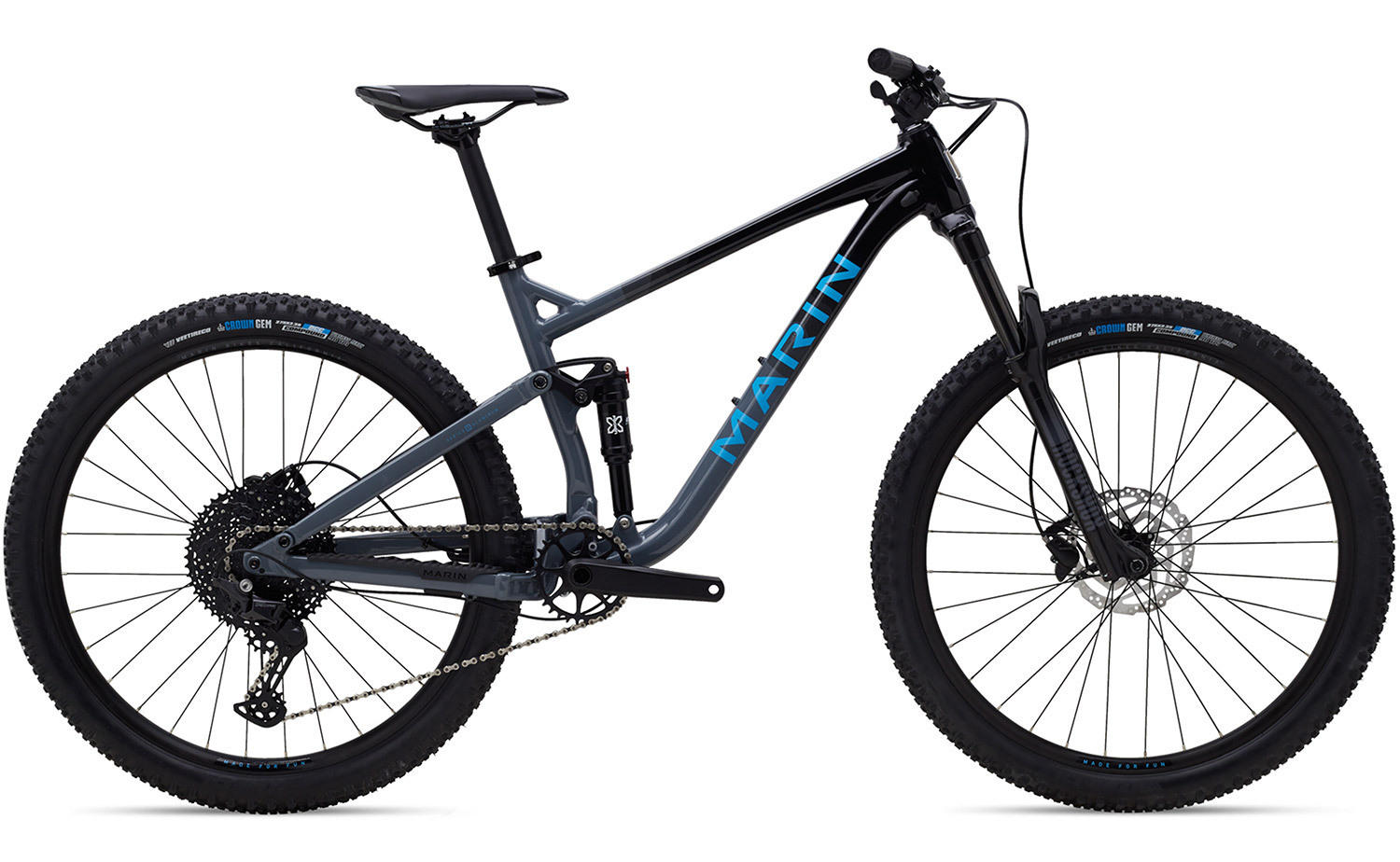 Black Giant Stance 29” 2 full-suspension mountain bike under $2000 with disc brakes