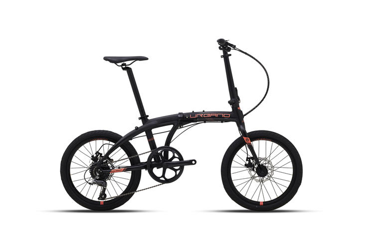 2023 Polygon Urbano 3 - Folding Disc Bike - Black