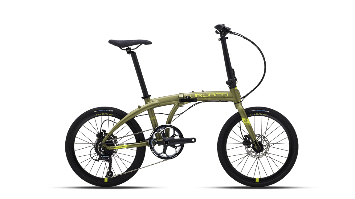 2022 Polygon Urbano 5 - Folding Disc Bike - Green