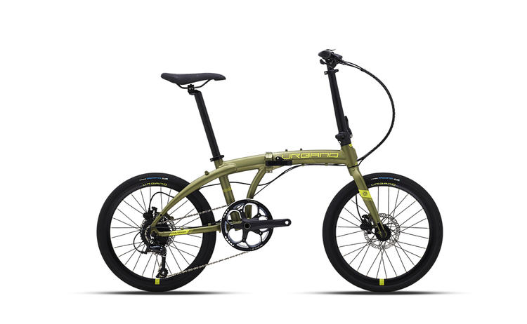 2023 Polygon Urbano 5 - Folding Disc Bike - Green
