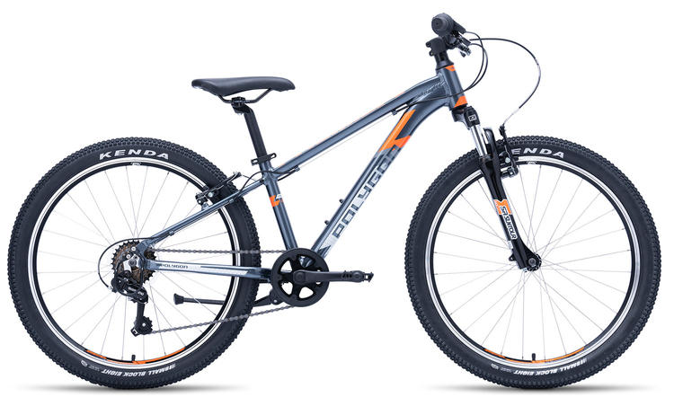 2024 Polygon Premier XC 24 inch Kids Bike - Grey