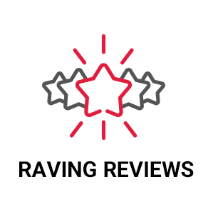 Raving reviews