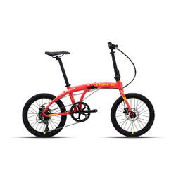 2023 Polygon Urbano 3 - Folding Disc Bike - Red